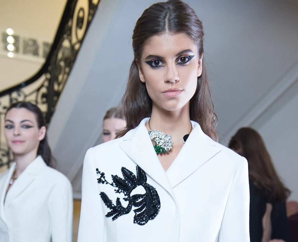 How To Work Black Into Your Bridal Wear