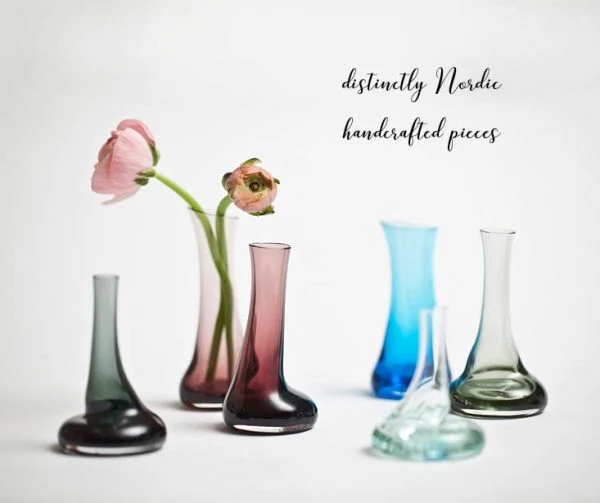 Nordic Makers Drop Vases