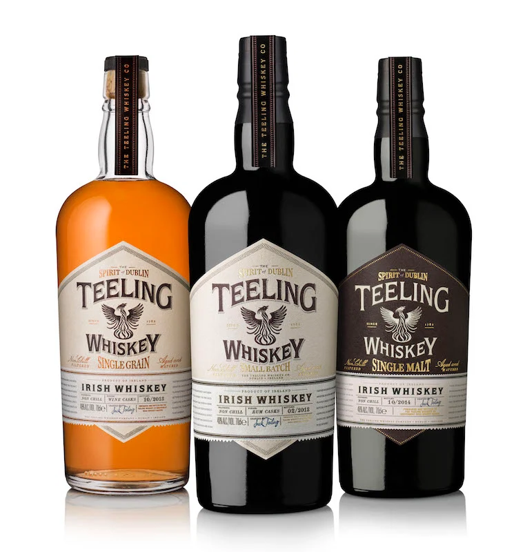 Teeling Whiskey Group Shot