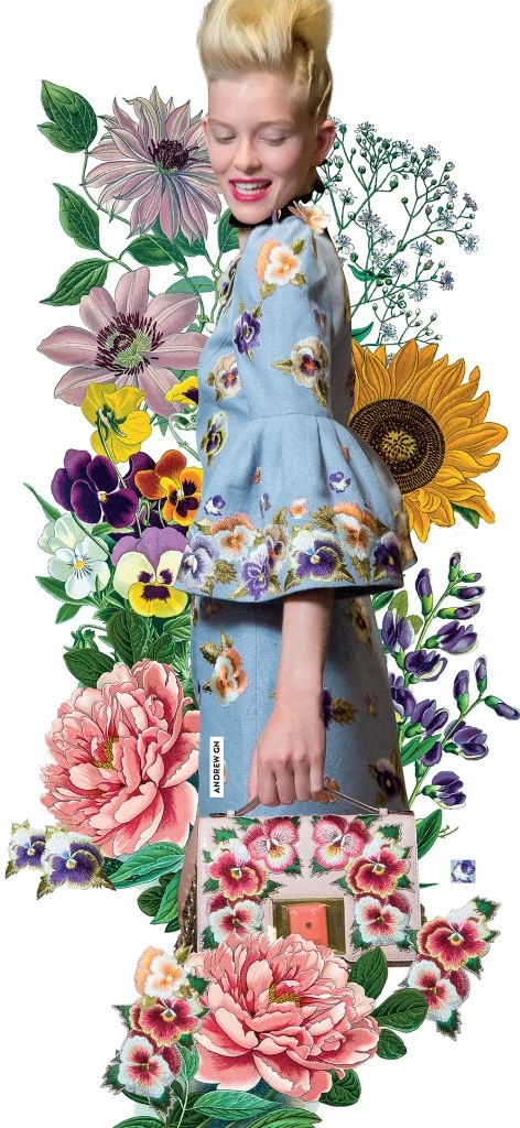 How To Wear Florals In Winter