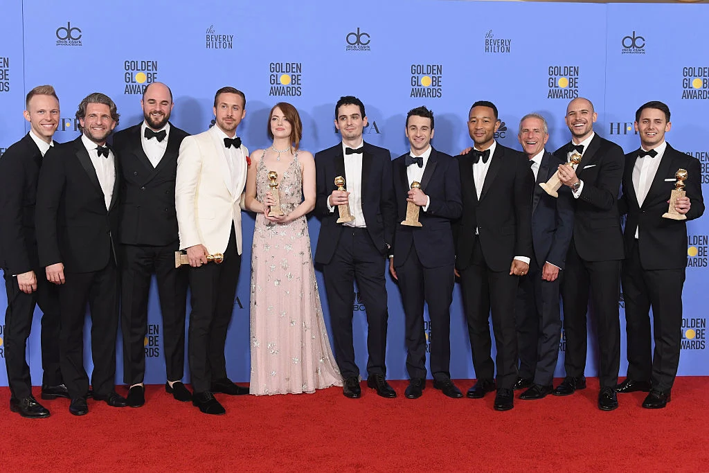 Cast and crew of 'La La Land,'
