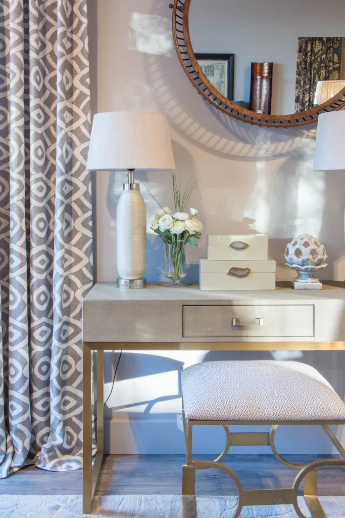 hedgeroe-gold-and-faux-ostrich-leather-console-table