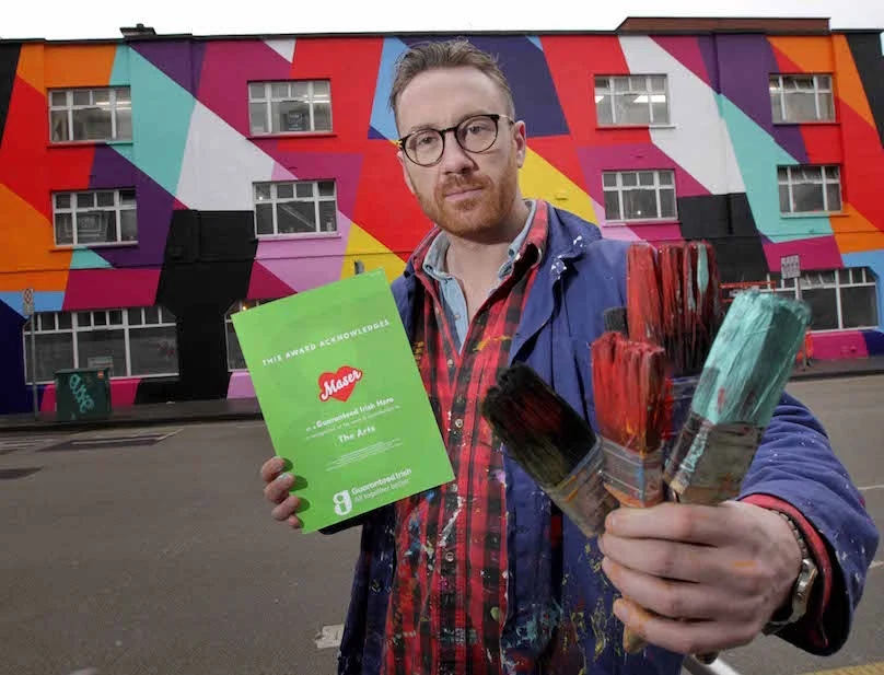 Irish Artist MASER Awarded First Ever ‘Irish Hero’ Award