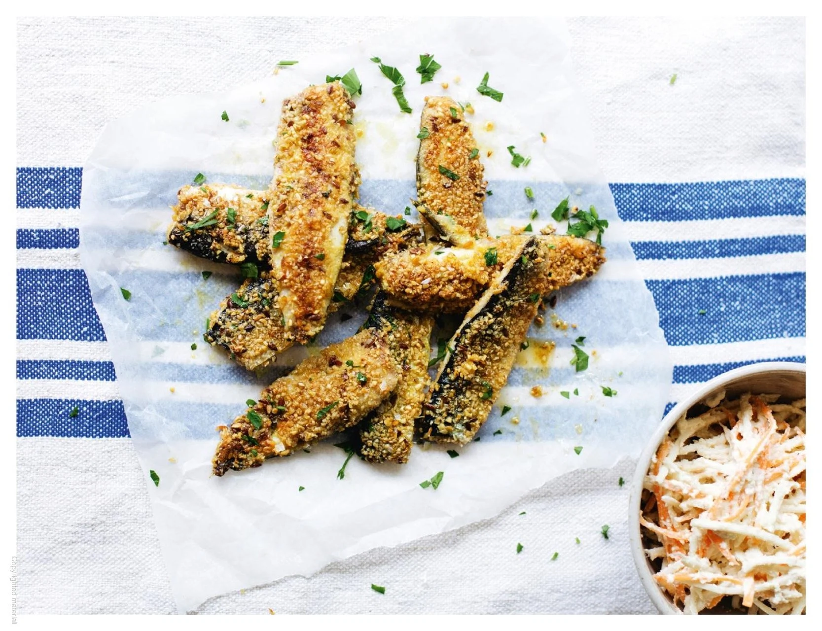 What to eat this weekend: Herring in oatmeal with rémoulade