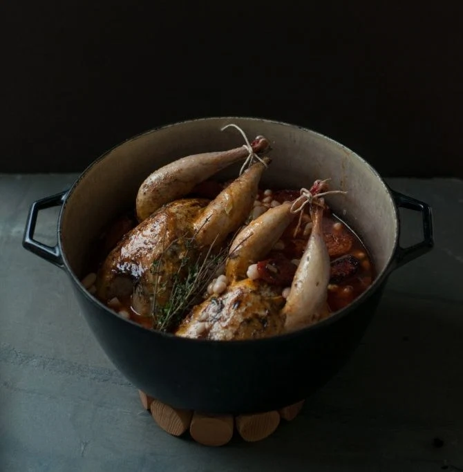 Cliodhna Prendergast Pheasant, Marsala and Chorizo Casserole with Cannellini Beans