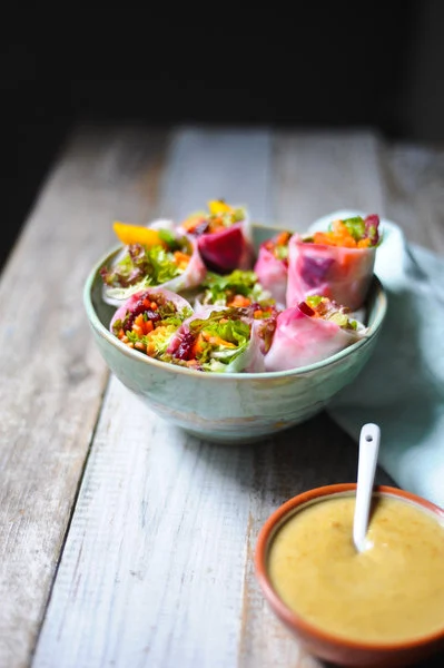 What to Make Tonight: Rainbow Rice Paper Rolls