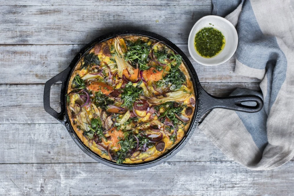 Simple Saturday dinner idea: Roast fennel, squash and chorizo frittata Simple Saturday dinner idea: Roast fennel, squash and chorizo frittata