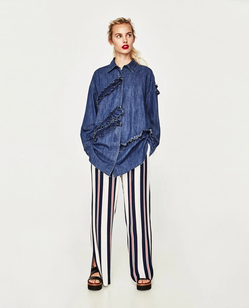 Step Into Spring/Summer Wearing Wide-leg Trousers