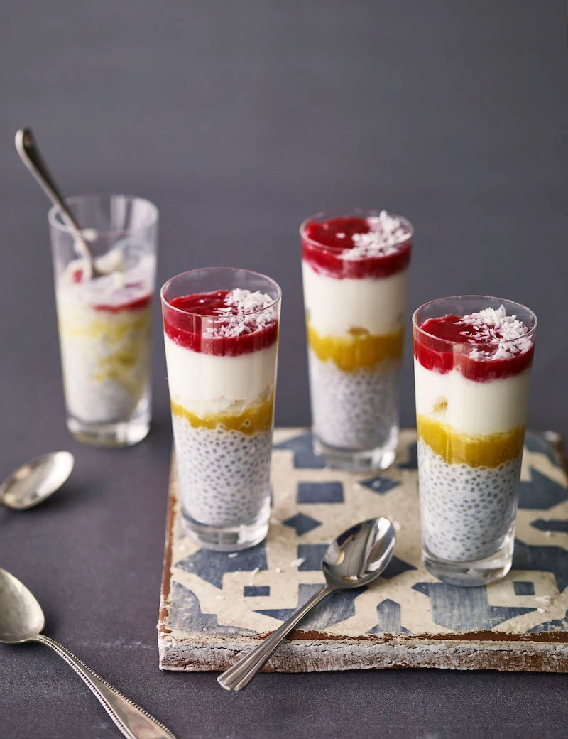 What to Make: Saffron & Lime Chia Pots What to Make: Saffron & Lime Chia Pots