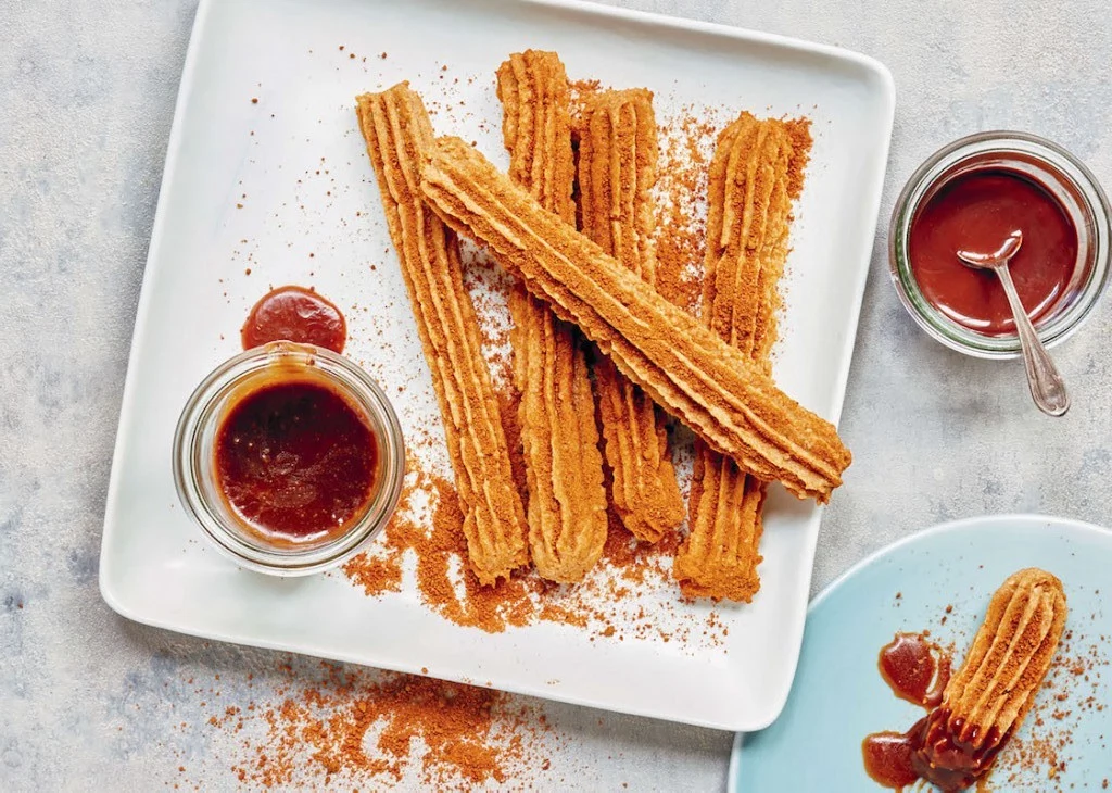 What to try this weekend: Gluten-free vegan churros with a caramel dipping sauce