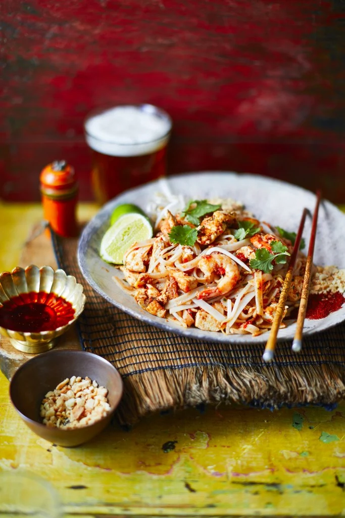 Supper Club: Crab and shrimp pad Thai with chilli oil