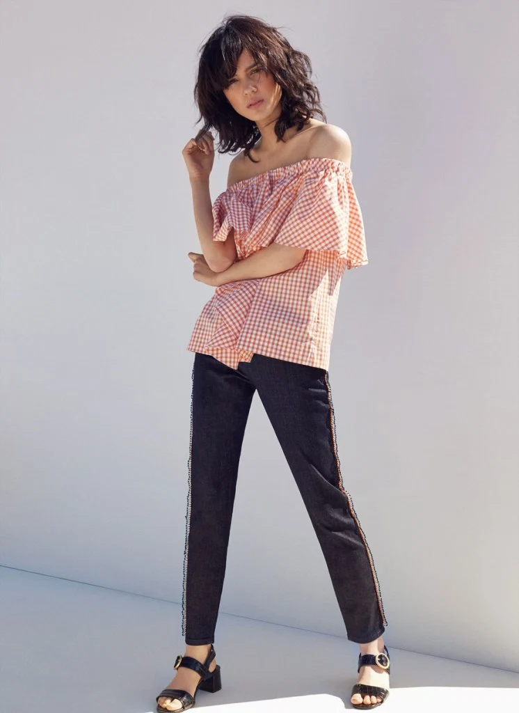 How To Look Cool Rather Than Cutesy In A Bardot Top