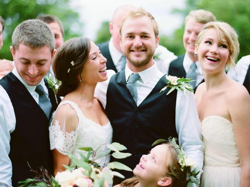 12 Gorgeous Traditional Celebrity Bridesmaid Dresses