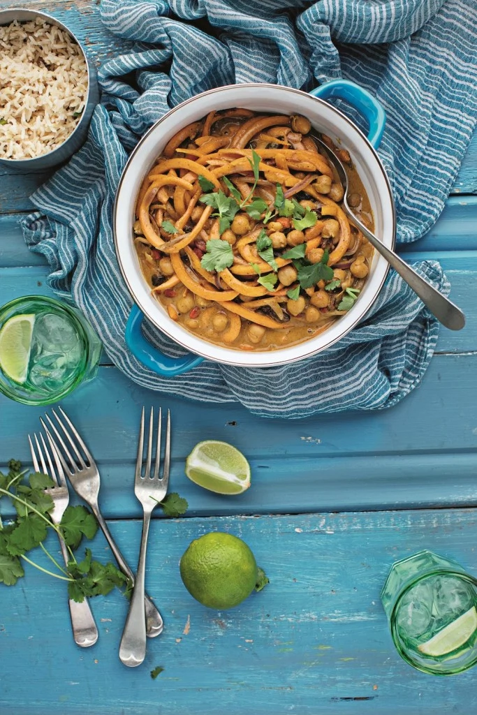 Roz Purcell’s Vegan Peanut, Squash & Chickpea Curry Roz Purcell’s Vegan Peanut, Squash & Chickpea Curry