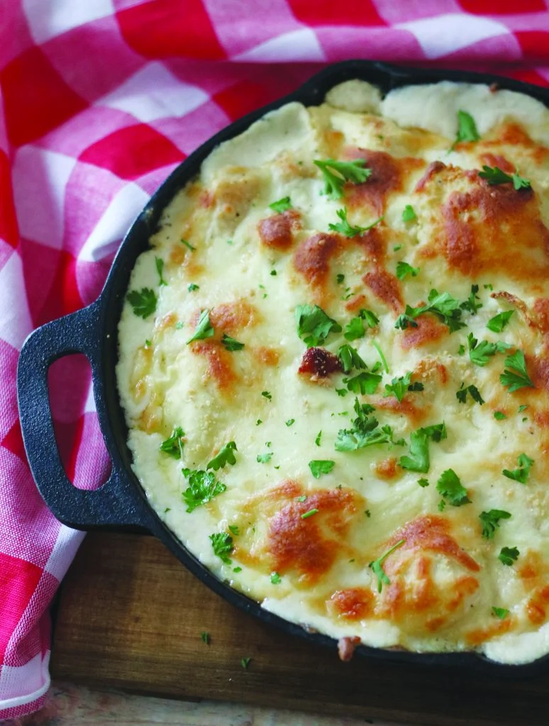 Today’s Comfort Dish: Chicken Alfredo Ravioli Bake