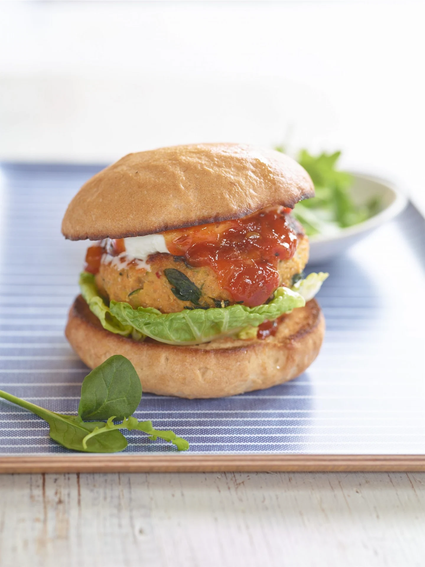 Light Lunch Sorted: Quinoa & Sweet Potato Burgers
