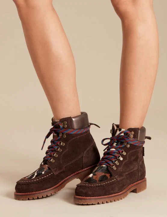 Pioneer suede/pony hair boot, €371.96 at PenelopeChivers.com