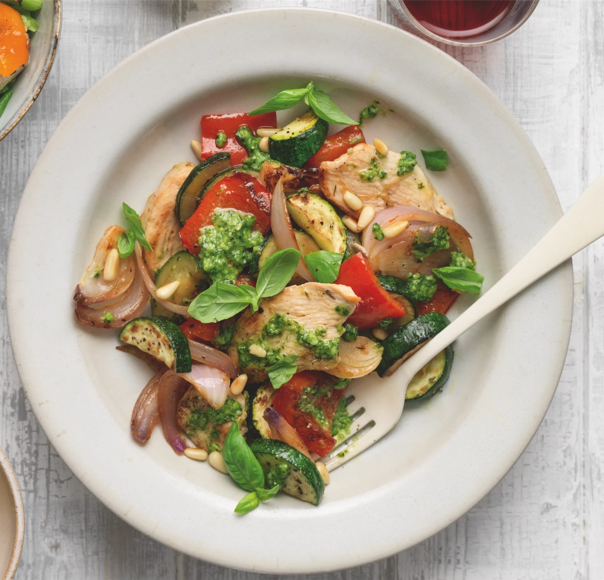 The Tuesday Supper Club: Healthy Pesto Chicken