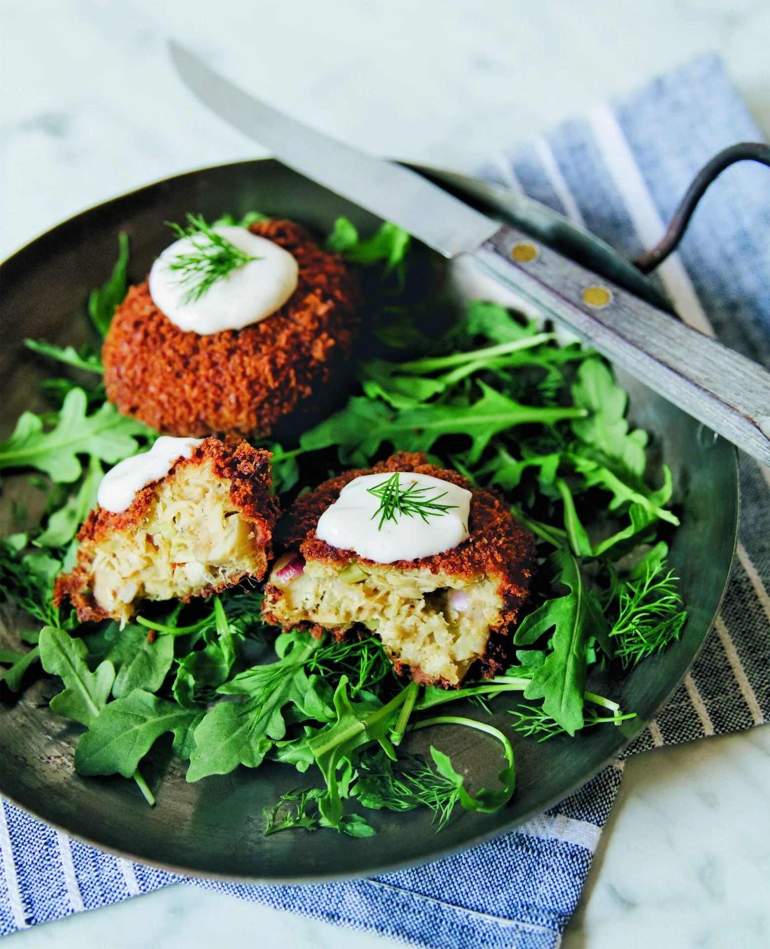 Vegan recipes to get you through January: Crispy crabless cakes