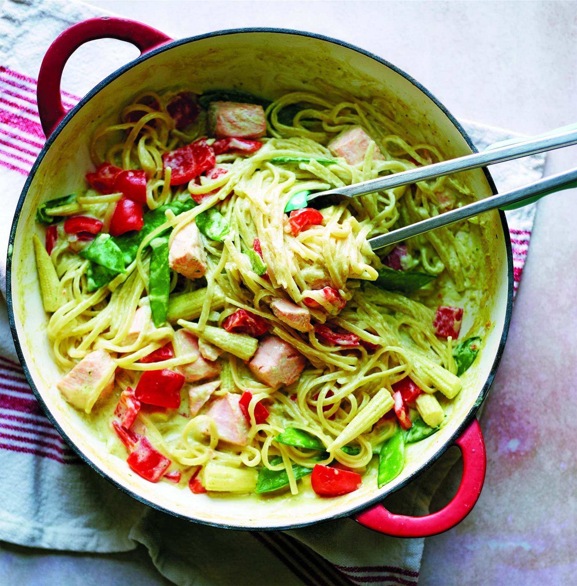 Supper Club: One-pot salmon linguine the whole family will love