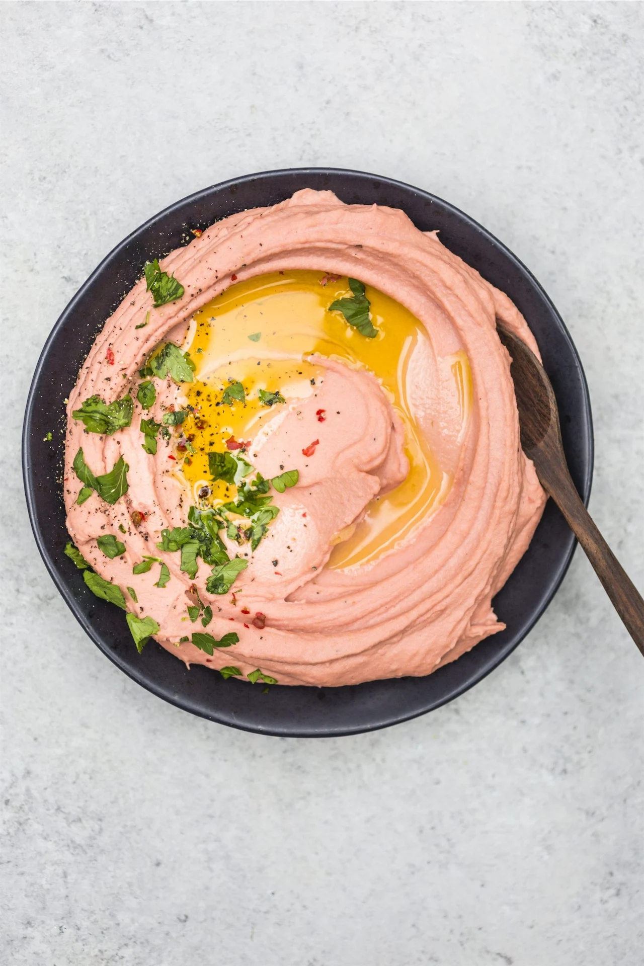 A new twist to an old favourite: Pink Hummus