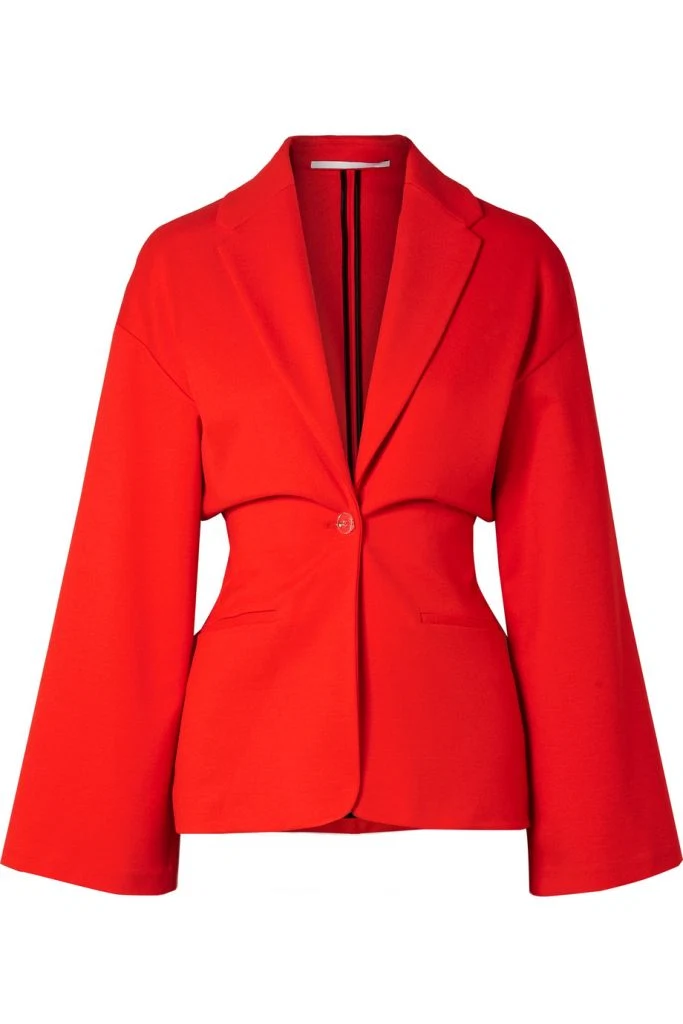 Stretch-ponte blazer by Rosetta Getty, €1,177 at net-a-porter.com