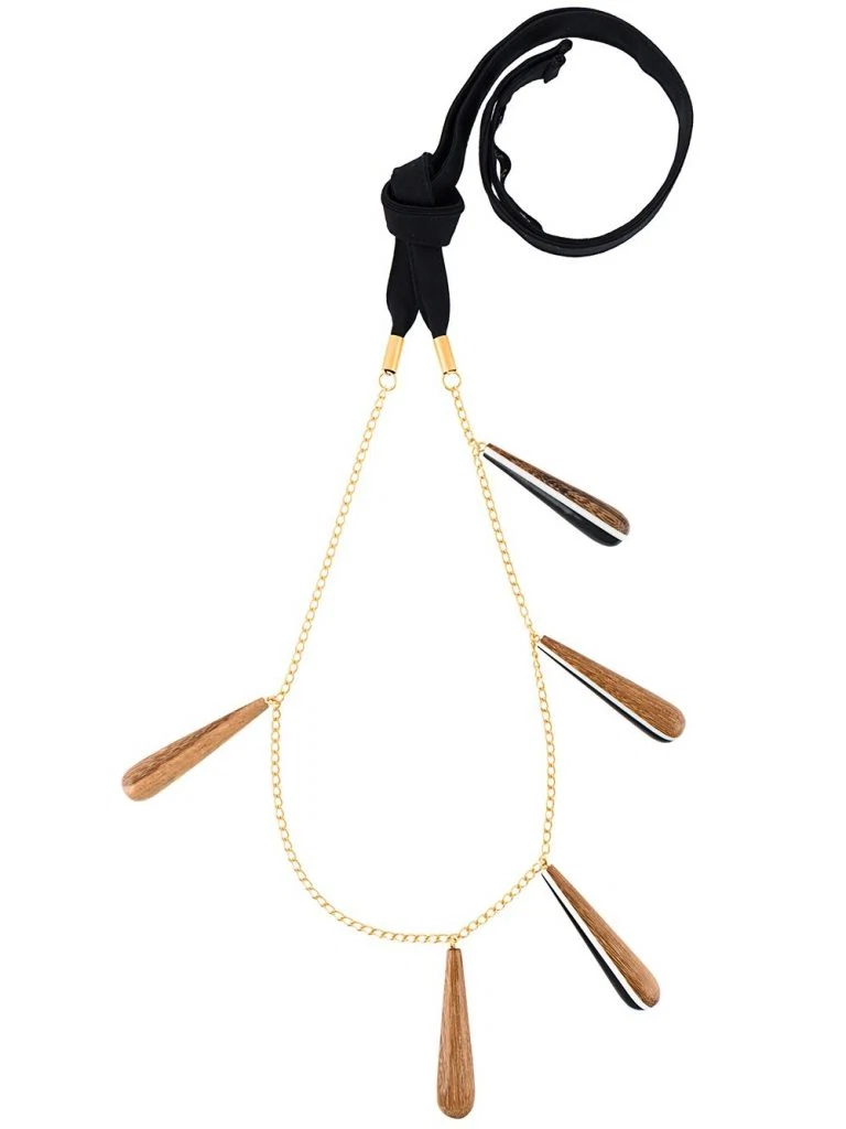 Teardrop pendant necklace by Marni, €395 at farfetch.com