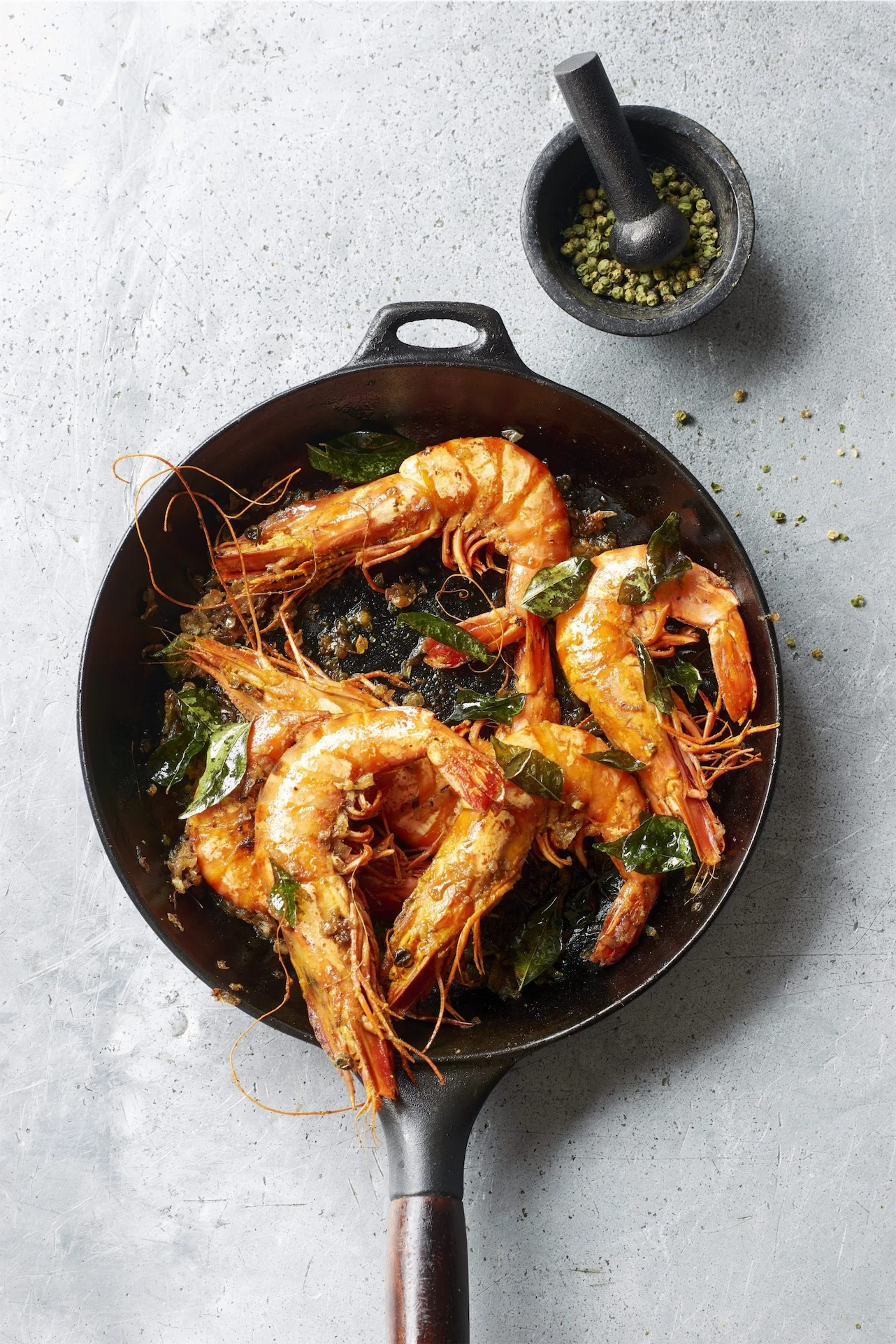 Spice things up with these South Indian-style prawns Spice things up with these South Indian-style prawns