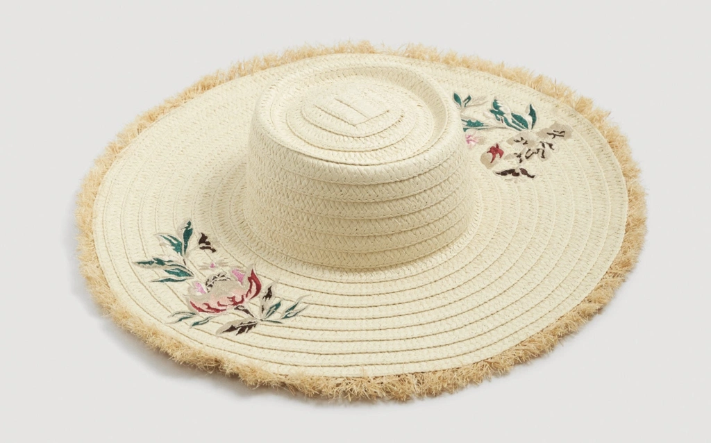 Flowers straw hat, €29.95 at mango.com