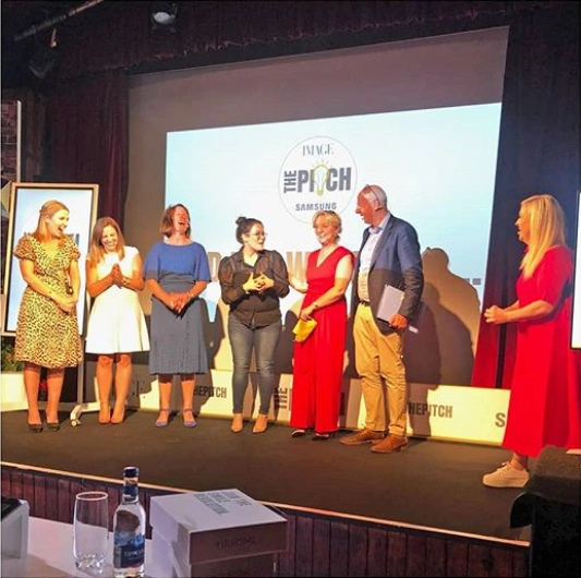 Jennifer Rock, winner of The Pitch