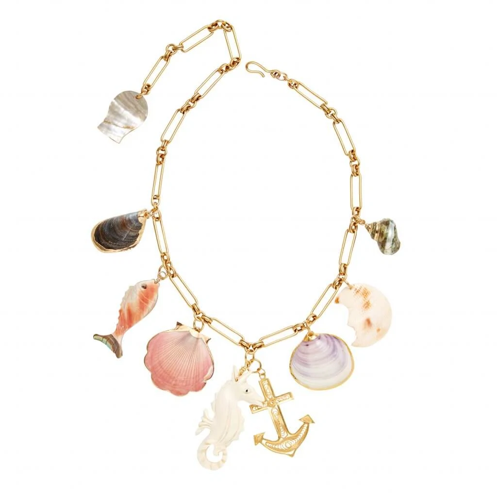 Under the sea charm necklace, €246.73 at elizahiggins.com
