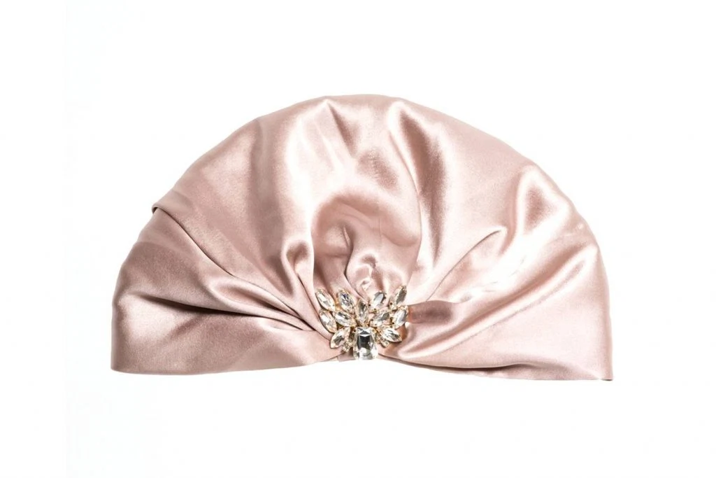 Silk turban, €165 at Marzoline