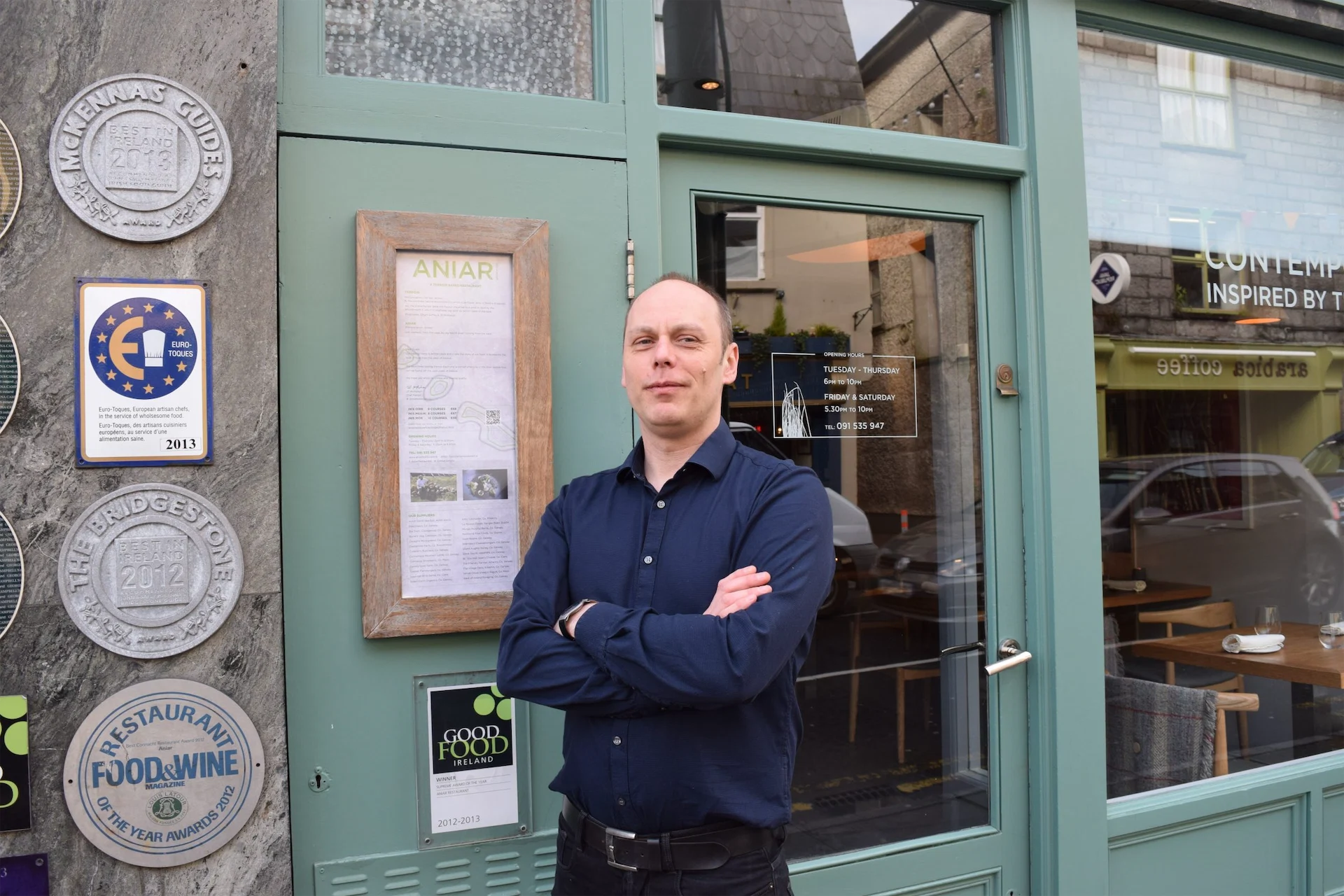 Drinking wine with Aniar Restaurant’s sommelier