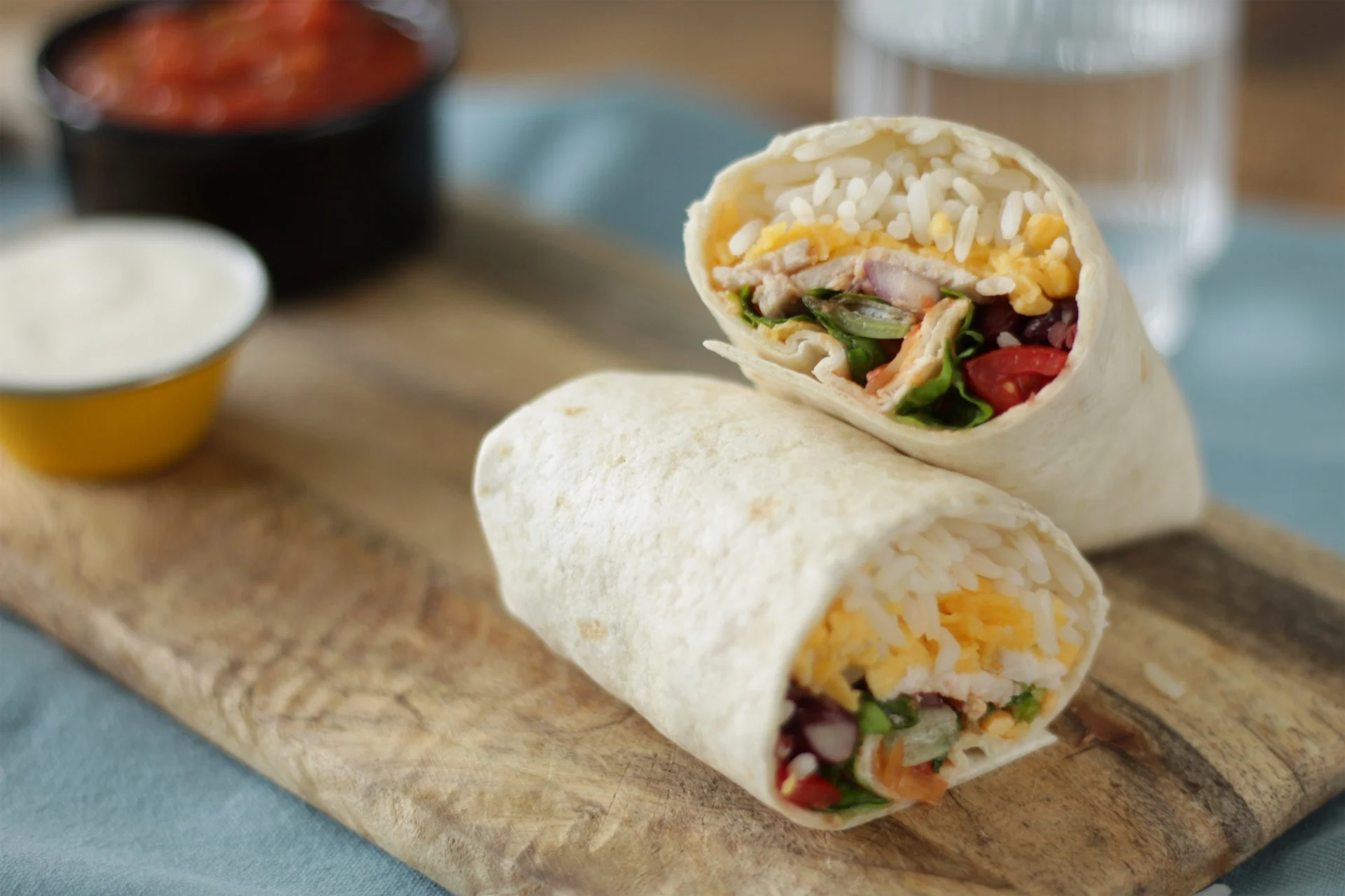 How to make: quick-peppered turkey burrito