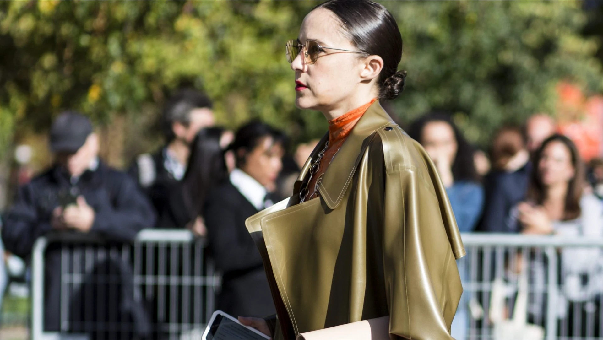 Is a woman ever too old to wear leather? Is a woman ever too old to wear leather?