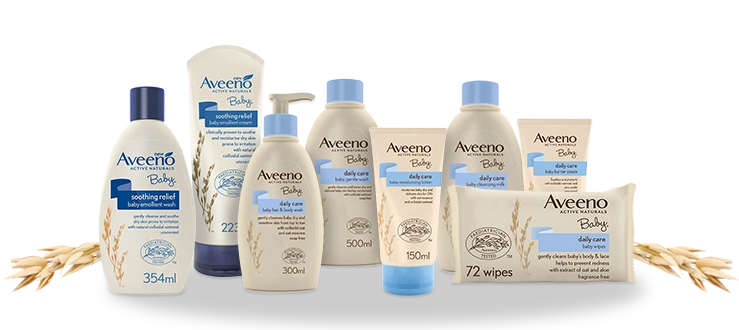 Win: the full range of Aveeno Baby products