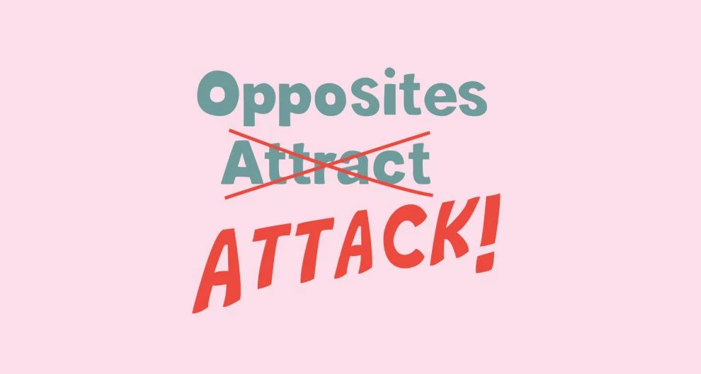 Opposites Attack: Shopaholic vs the fashion-phobe Opposites Attack: Shopaholic vs the fashion-phobe