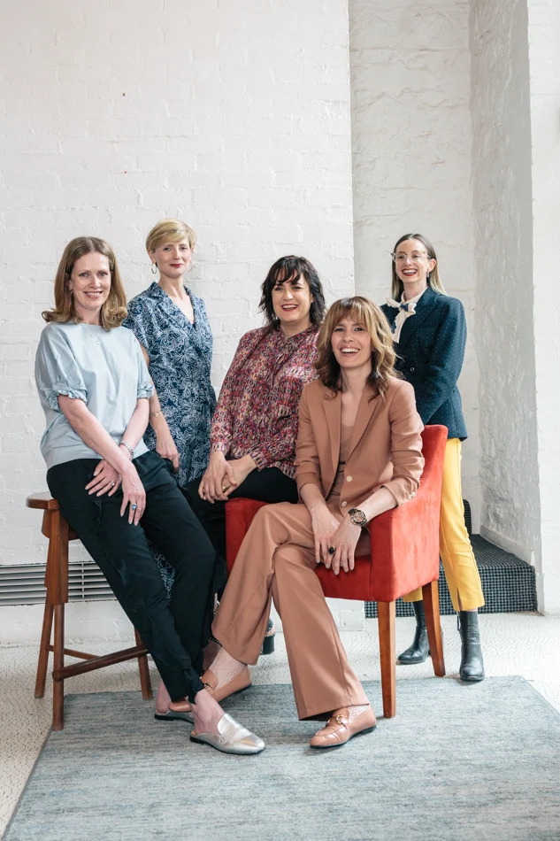 Left-right: Emer Melody, Marie Kelly, Emma Kelly, Annemarie O'Connor and Niamh O'Donoghue