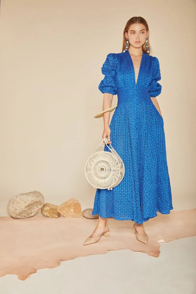 Willow dress in cobalt, €682 at cultgaia.com