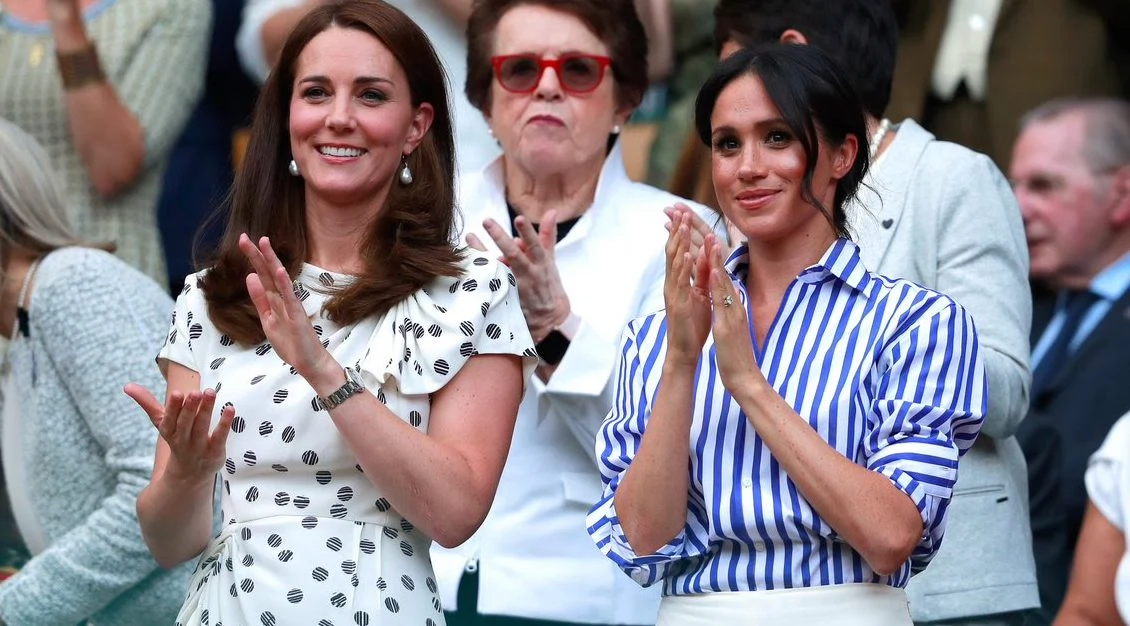 Did Meghan Markle’s fabulous Ralph Lauren Wimbledon outfit make Kate looked middle-aged? Did Meghan Markle’s fabulous Ralph Lauren Wimbledon outfit make Kate looked middle-aged?