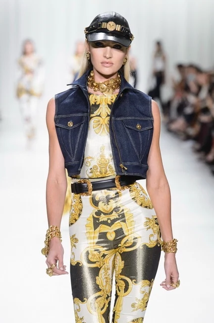 Versace SS18 catwalk. Source: Jason Llyod Evans