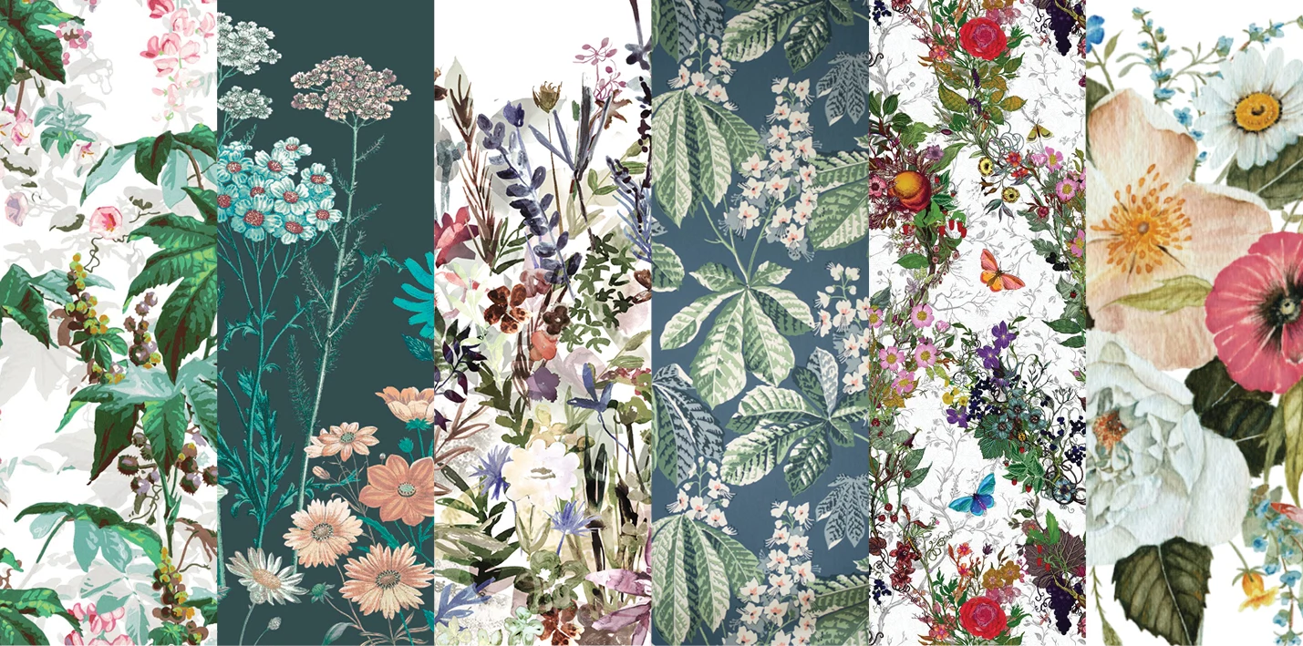 Floral wallpaper