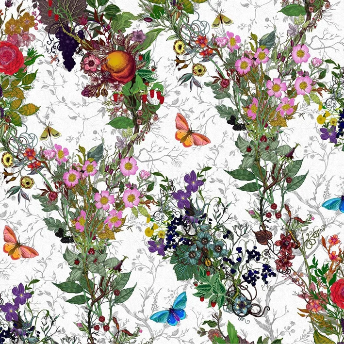 floral wallpaper