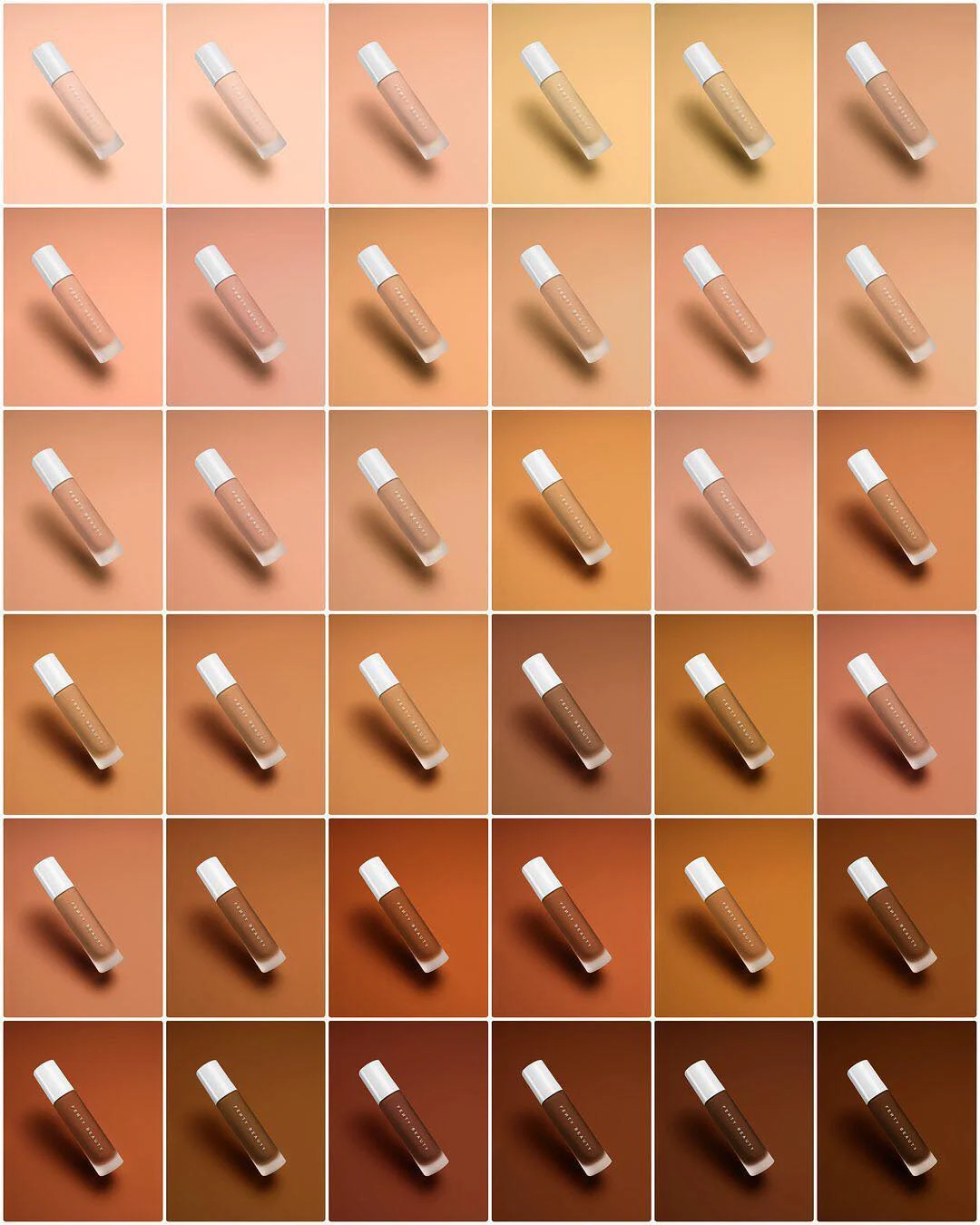 Having a diverse shade range of foundation is useless if nobody stocks it