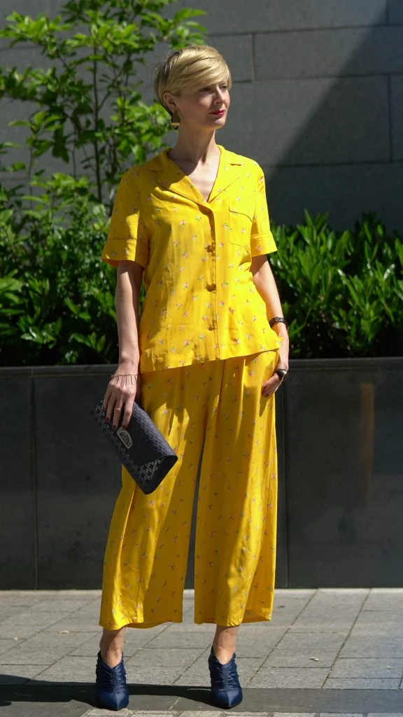 Tropical flower button down, €59, tropical flower print culottes, €69, both at stories.com