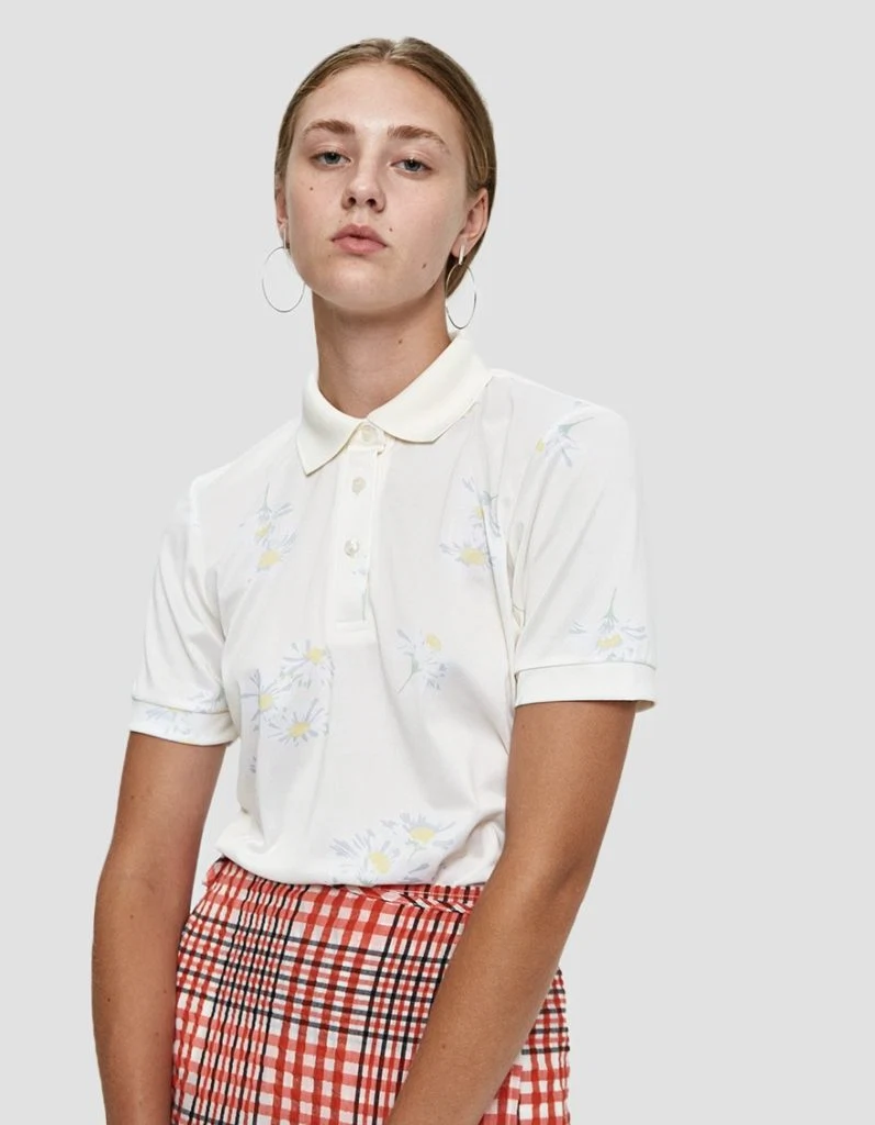 Dubois polo top by Ganni, €133.12 at needsupply.com