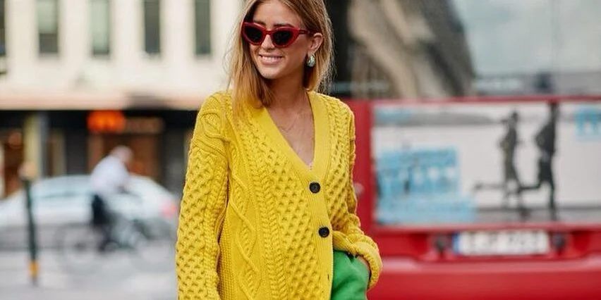 My money is on granny-chic cardigans and I’ll challenge anyone who says otherwise