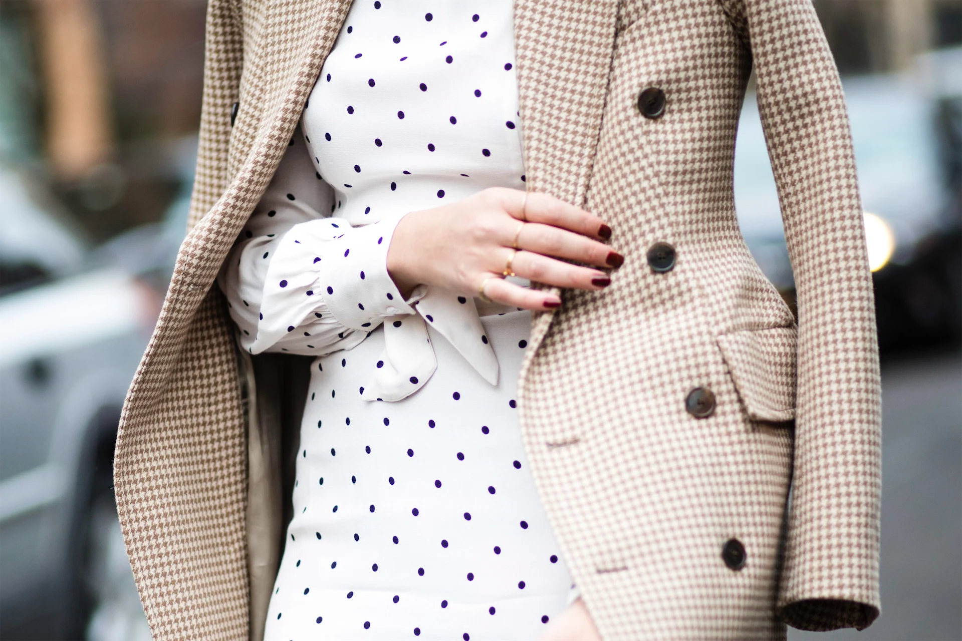 Slogan nails, two-tone and more: nail the AW18 nail trends