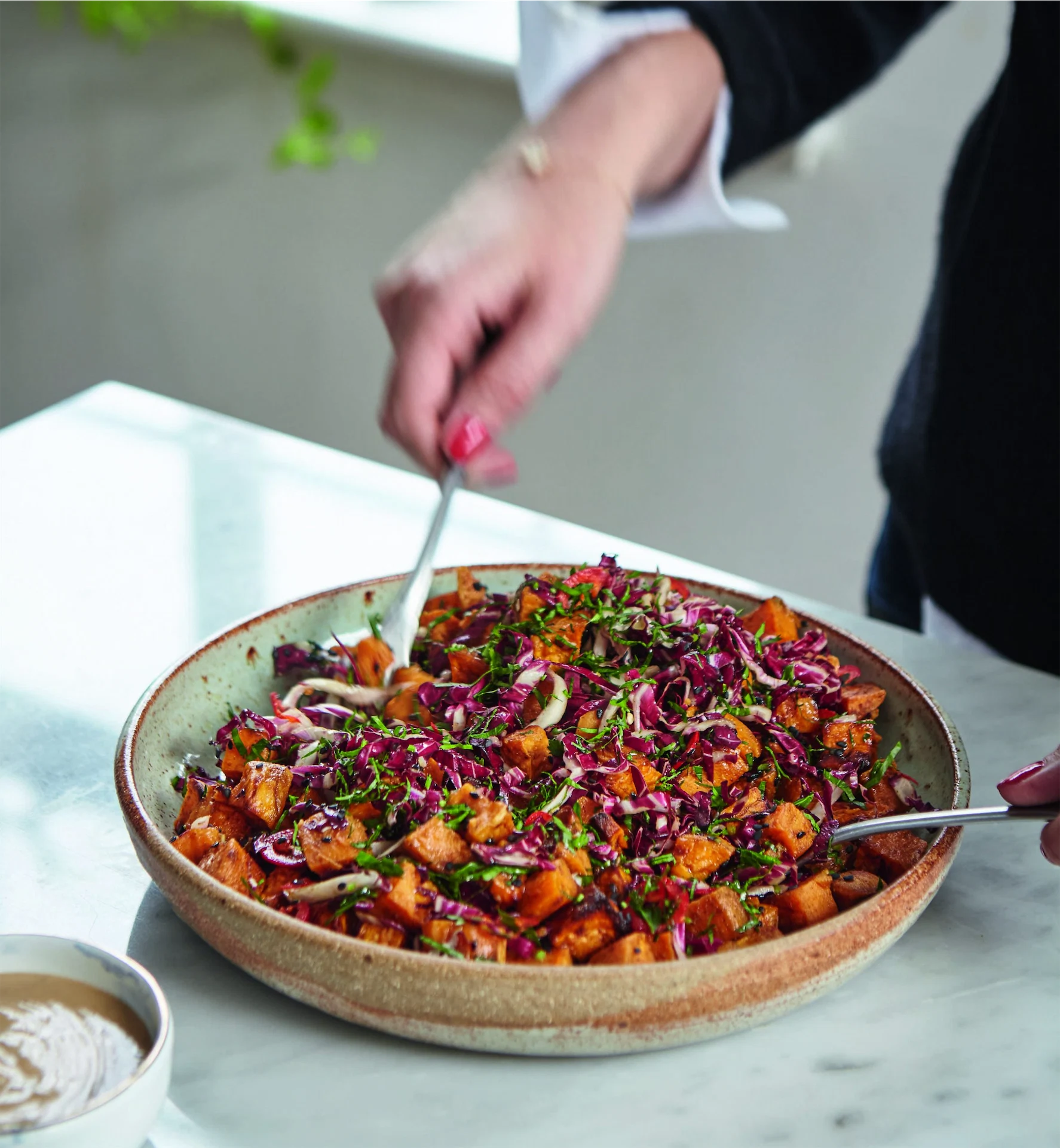 Deliciously Ella’s Vegan Spiced Peanut Sweet Potatoes