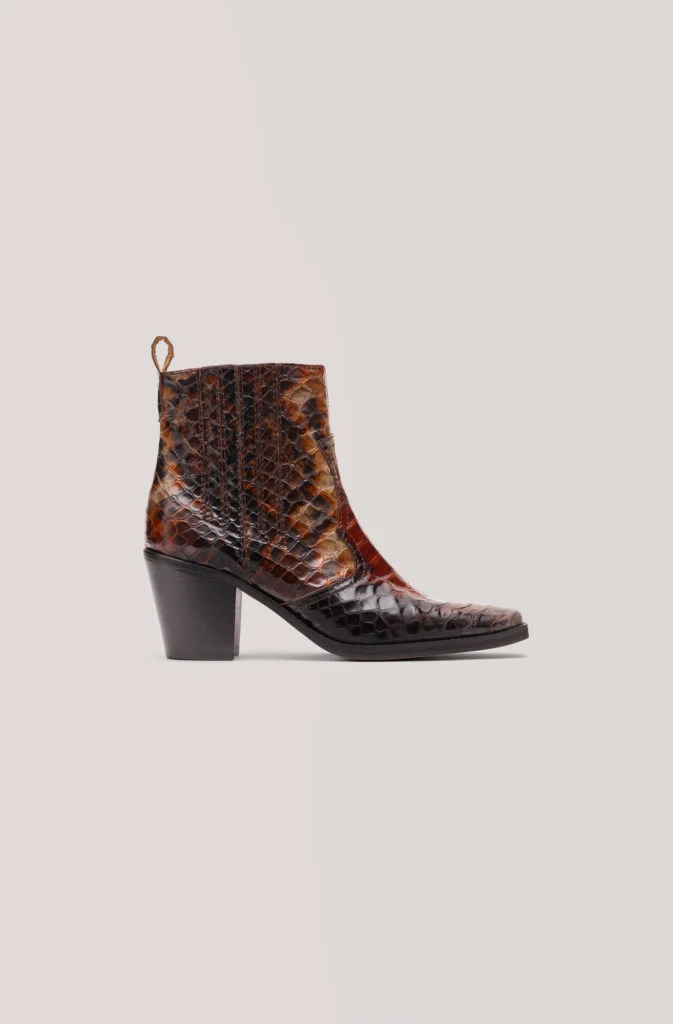 Maryse ankle boots, €419 at ganni.com